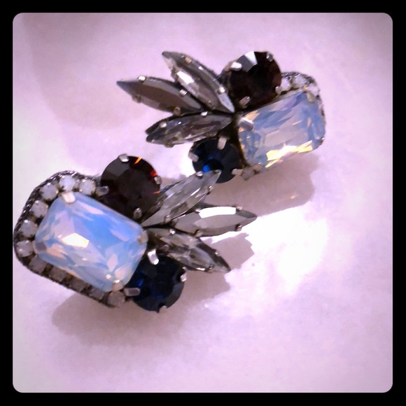 deepa gurnani Jewelry - Deepa gurnani oversized stud earrings